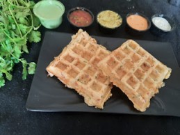BESAN SAVORY WAFFLES RECIPE